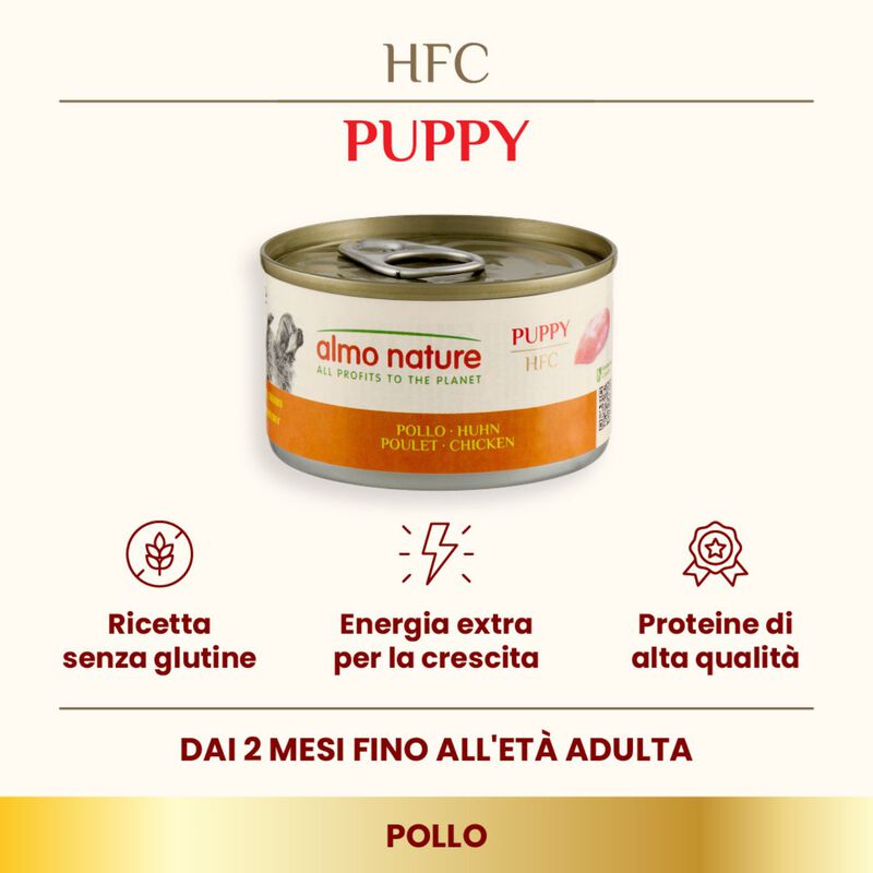 Almo Nature HFC Natural Dog Puppy Pollo 95gr