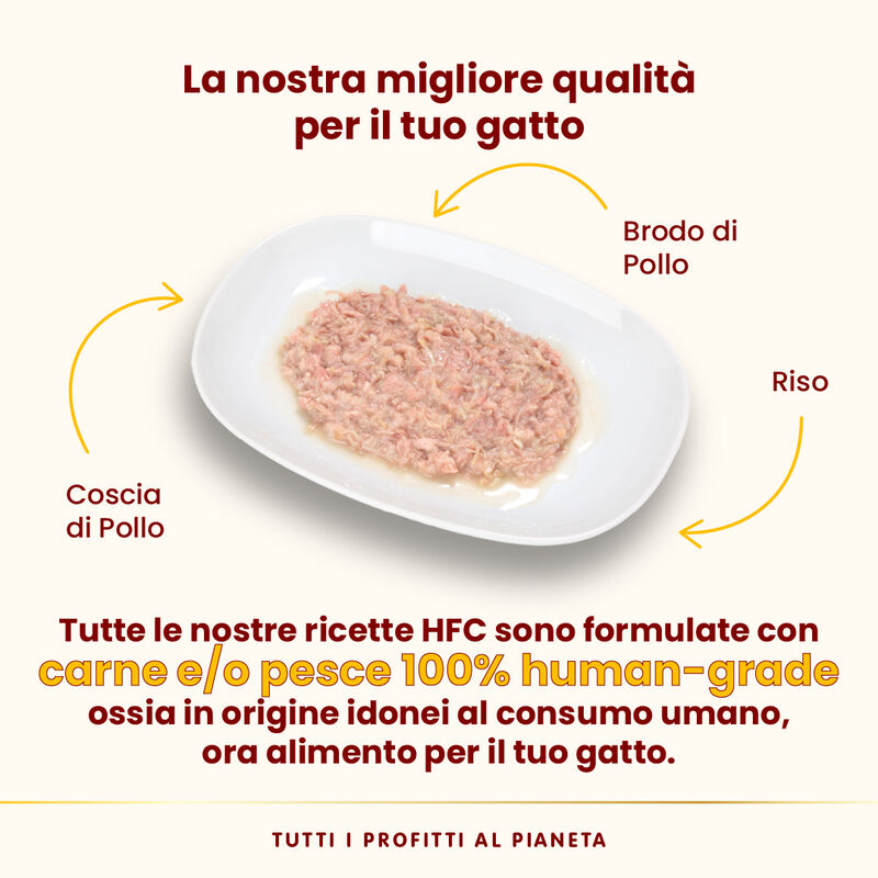 Almo Nature HFC Natural Cat Coscia di Pollo 70 gr