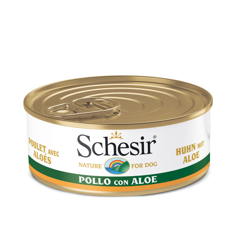 Schesir Dog Pollo con Aloe 150 gr