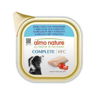 Almo nature HFC Complete Dog Merluzzo con pomodori 150gr