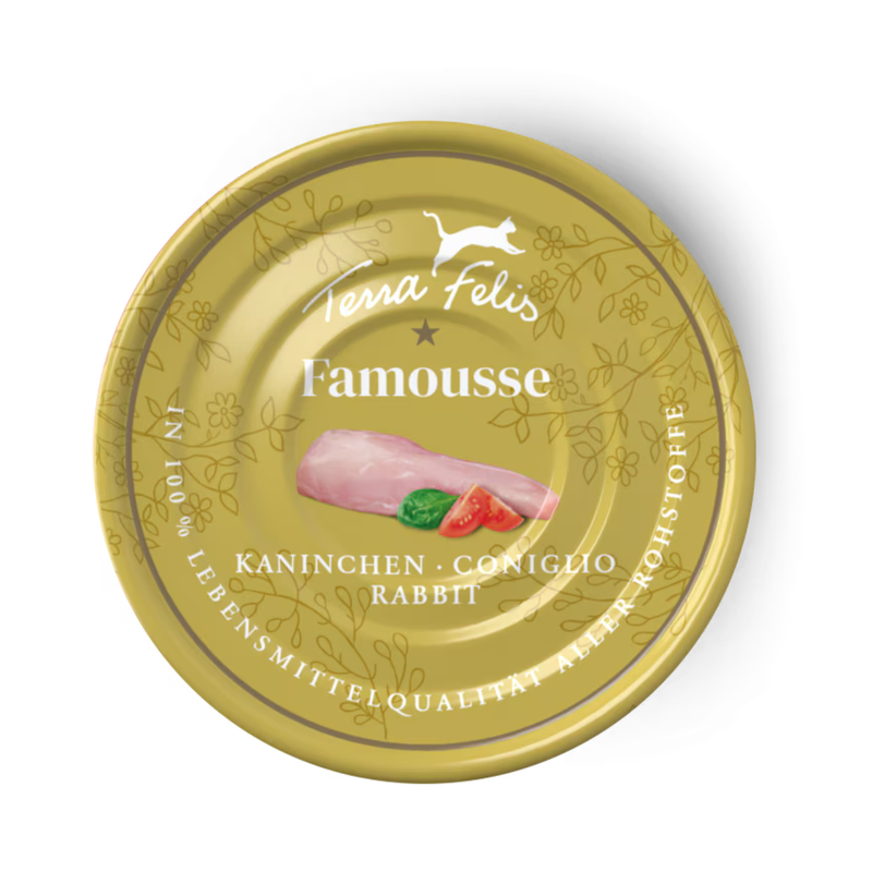 Terra Felis Cat Famousse Coniglio 80 gr