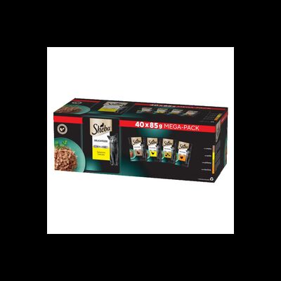 Sheba Delice Cat Selezione Gelatina 85grx40pz