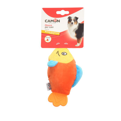 Camon Gioco Pesciolino con squeaker 18 cm