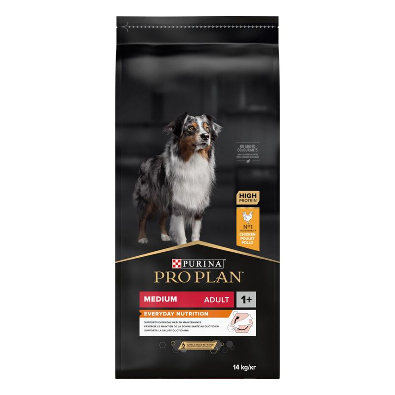 Purina Pro Plan Dog Adult Medium Everyday Nutrition Pollo 14 kg