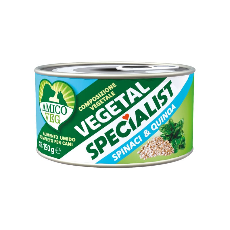 Amico Veg Dog Adult  Spinaci e Quinoa 150gr