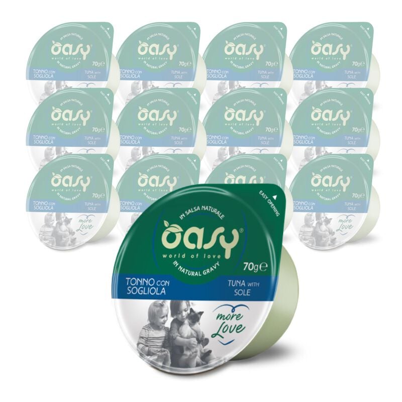 Oasy More Love Tonno con Sogliola 70 gr