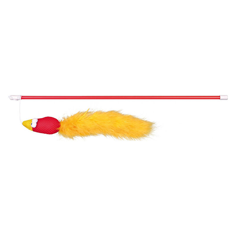 Trixie Canna da pesca con uccellino 50 cm