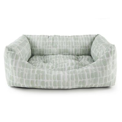Leo Pet Cuccia Rodi Verde e Bianca 45x60 cm