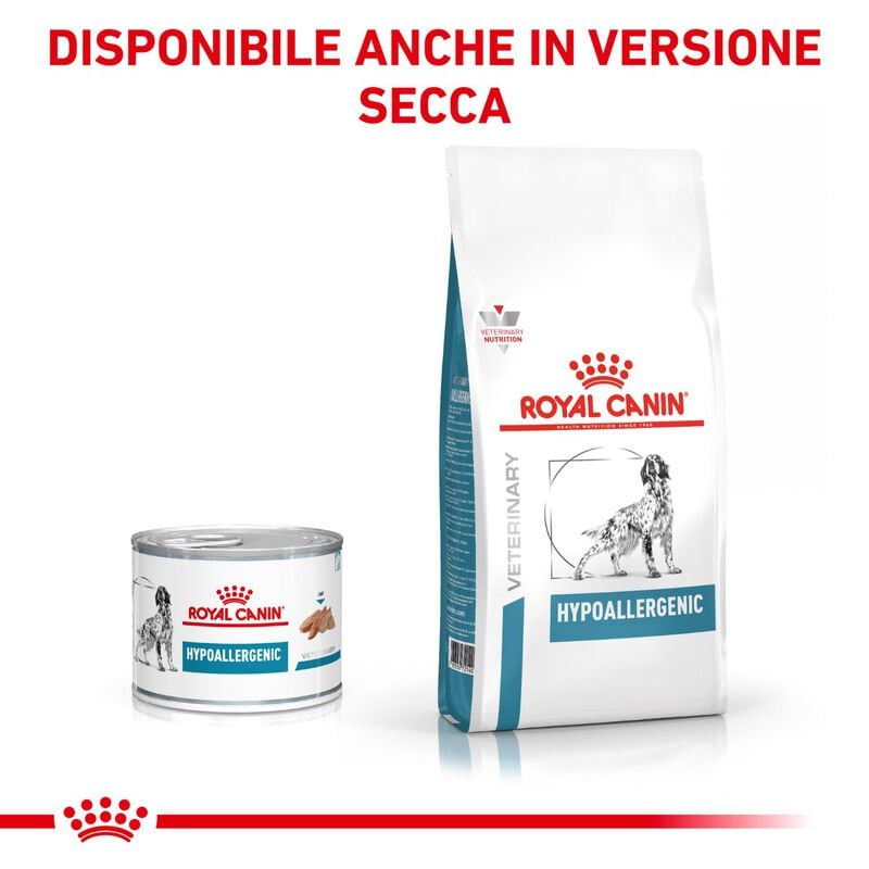 Royal Canin Veterinary Hypoallergenic Dog in Paté 200 gr - Scad. Gennaio 26