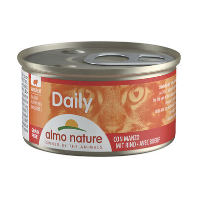 Almo Nature Daily Cat Dadini Manzo 85g 