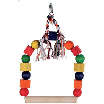 Trixie Altalena in legno multicolor 29 cm