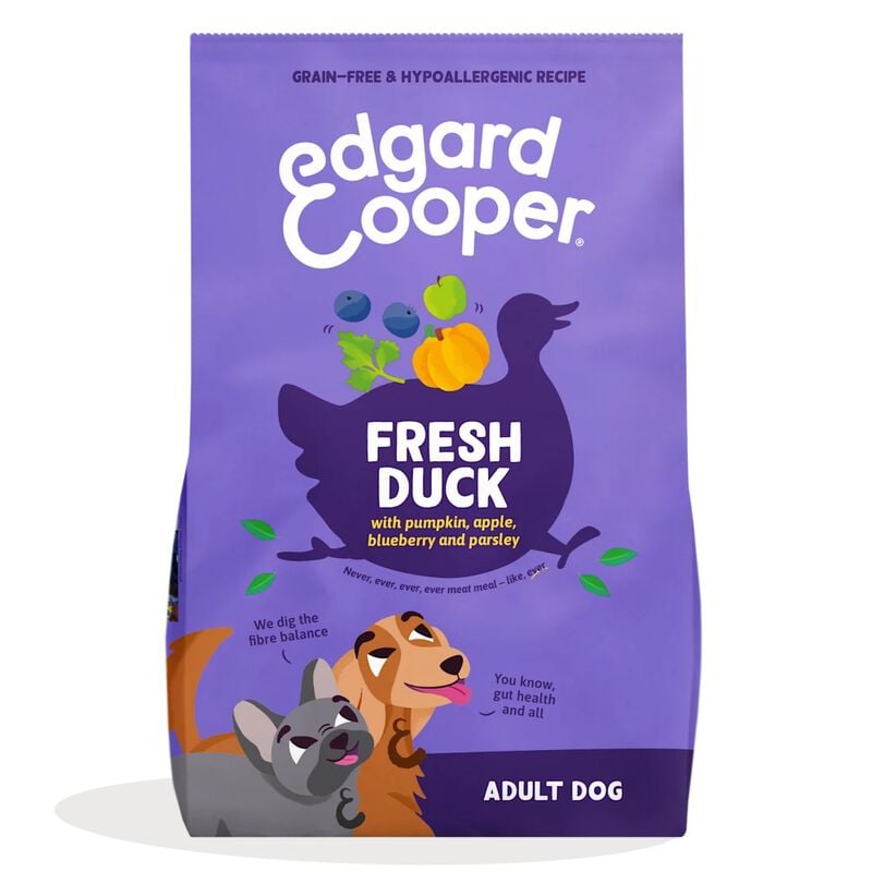 Edgard & Cooper Crocchette per cani adulti Anatra 2,5 kg