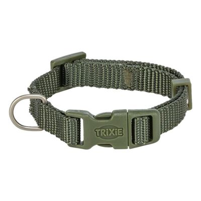 Trixie Collare Premium Color Verde Oliva Tg M/L