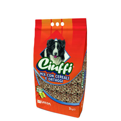 Ciuffi Mix con Cereali e Ortaggi 2 kg - Scad Ottobre 25