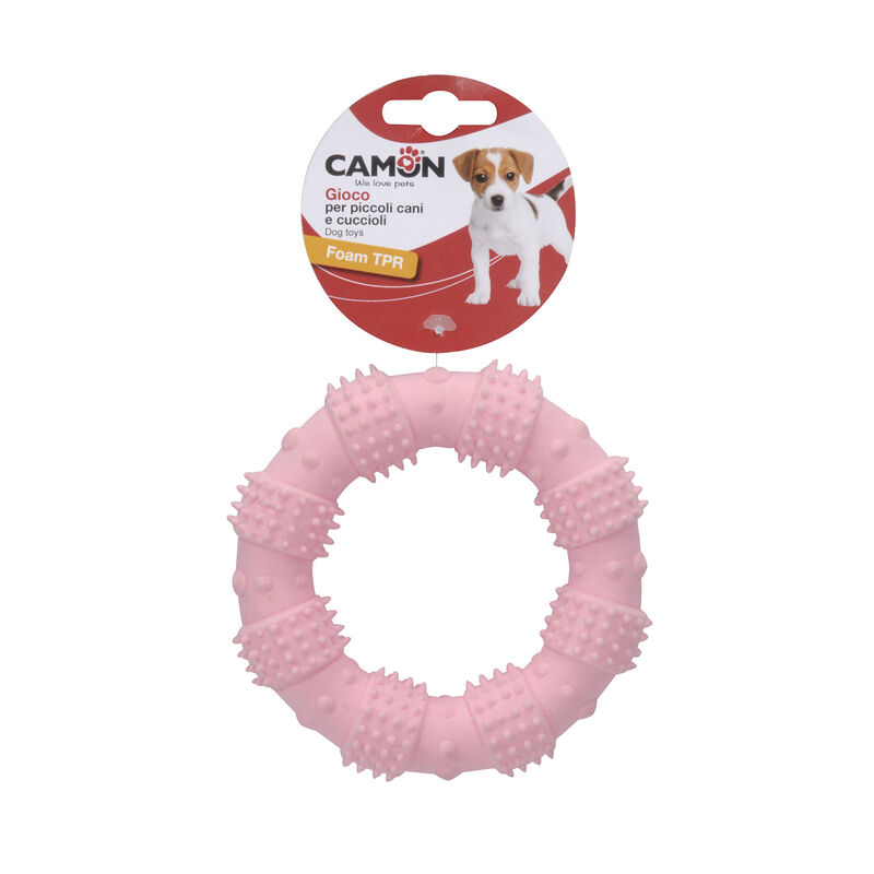 Camon Gioco Anello Colorato per Cani 12 cm