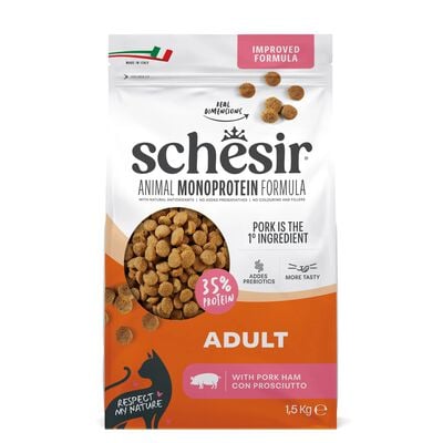  Schesir Monoprotein Cat Adult Prosciutto 1,5 kg