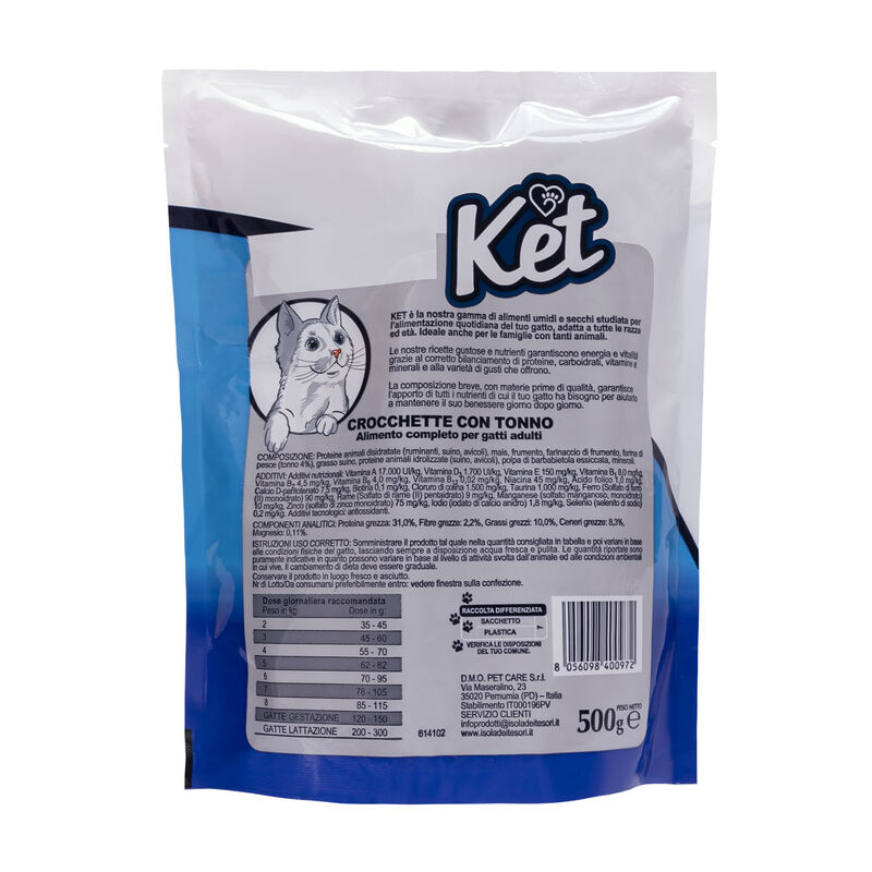 Ket Cat Adult Tonno 500 gr