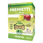 Amico Veg Premietti Mela 300g - Snack Croccanti per Cani a Base di Ingredienti Vegetali