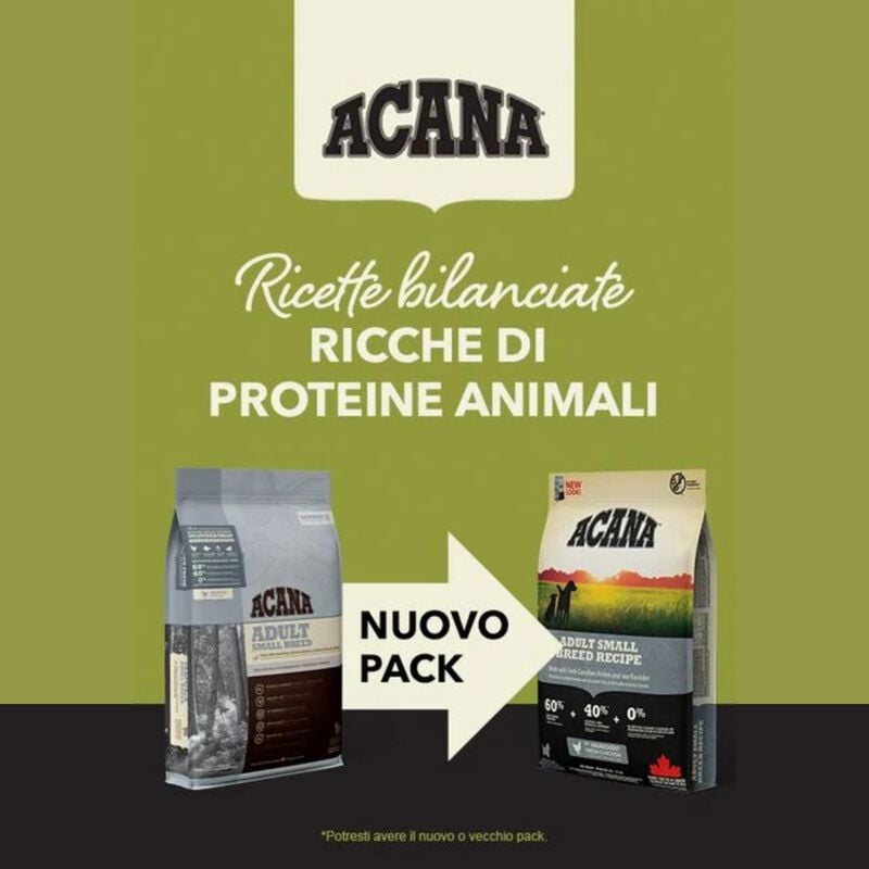 Acana Dog Adult Small Breed Recipe con Pollo 2 kg