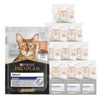 Purina Pro Plan Cat Adult Indoor con Salmone in Salsa 85 gr