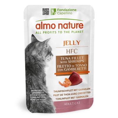 Almo Nature HFC Jelly Cat Adult Gamberetti 55 gr