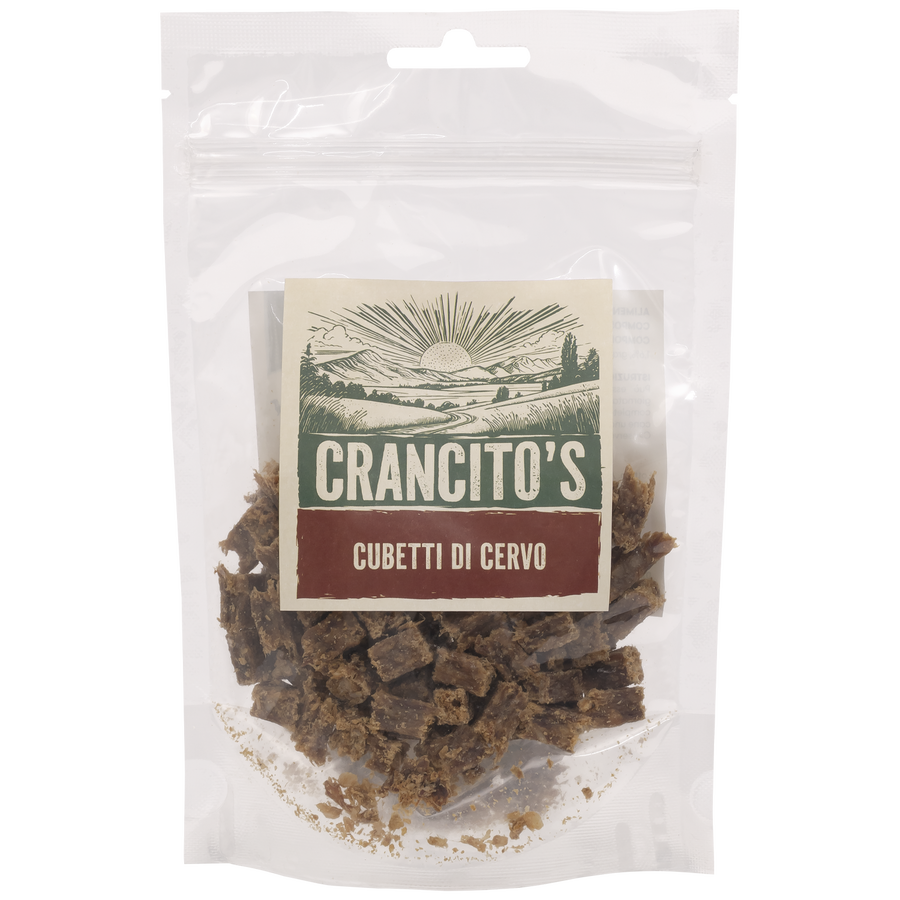 Crancito's Dog Adult Cubetti di cervo 80gr
