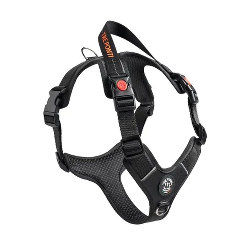 Tre Ponti Pettorina Harmonia per cani tg M col. Nero