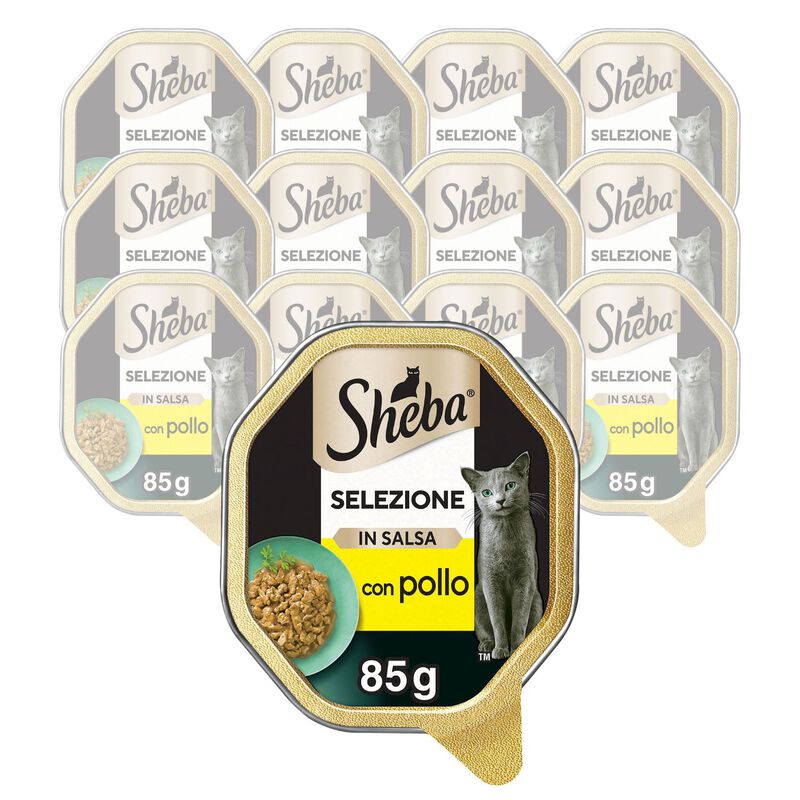 Sheba Cat Selezioni in Salsa Pollo 85 gr