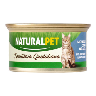 Naturalpet Cat Adult Mousse Orata 85 gr