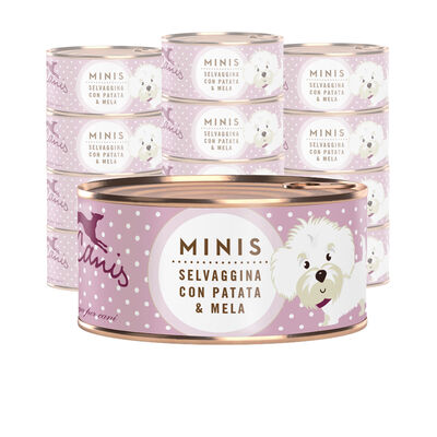 Terra Canis Dog Minis Grain Free Selvaggina con Patata e Mela 100 gr