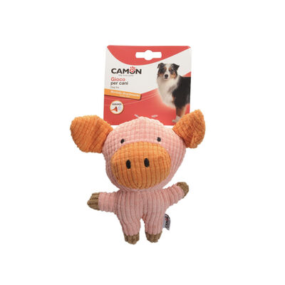 Camon Gioco per Cani Maialino o Elefante con squeaker