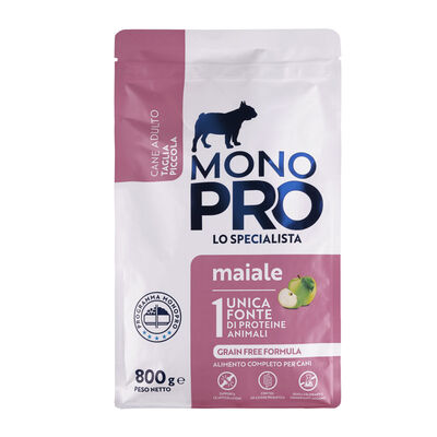 Monopro Dog Adult Mini Grain free Maiale 800 gr