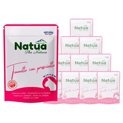 Natua Natural Kitten Tonnetto con Prosciutto 70 gr