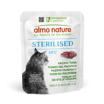 Almo Nature Cat HFC Sterilised Tonno del Pacifico 50g
