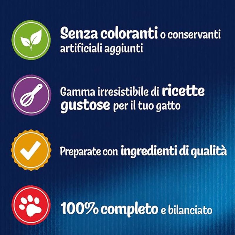 Felix Le Ghiottonerie Cat Adult con Manzo Pollo Coniglio e Agnello 24x85 gr