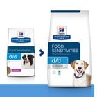 Hill's Prescription Diet Dog d/d Food Sensitives con Anatra e Riso 12 kg