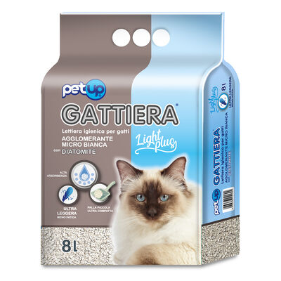 Petup Gattiera Light Plus con Diatomite 8 lt
