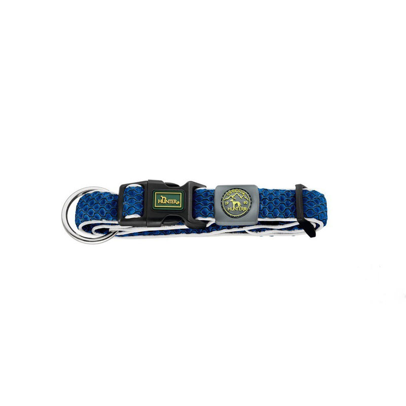 Hunter Collare Hilo Vario Basic M-L Blu