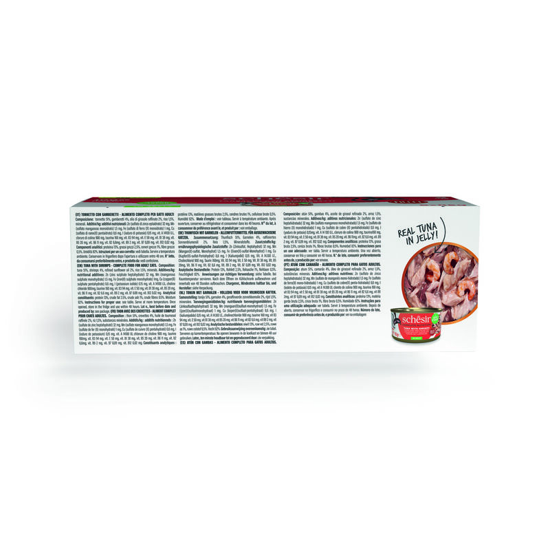Schesir Cat Tonnetto con Gamberetti 6x85 gr