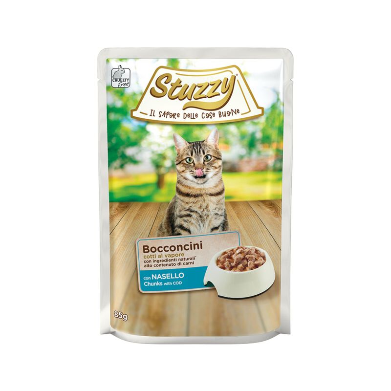 Stuzzy Cat Bocconcini con Nasello 85 gr