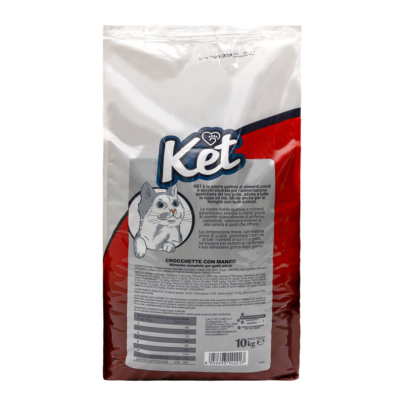Ket Cat Adult Manzo 10 kg