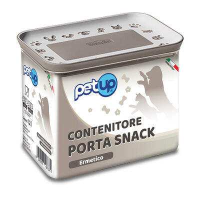 PetUp Box porta snack 1,2 lt Tortora