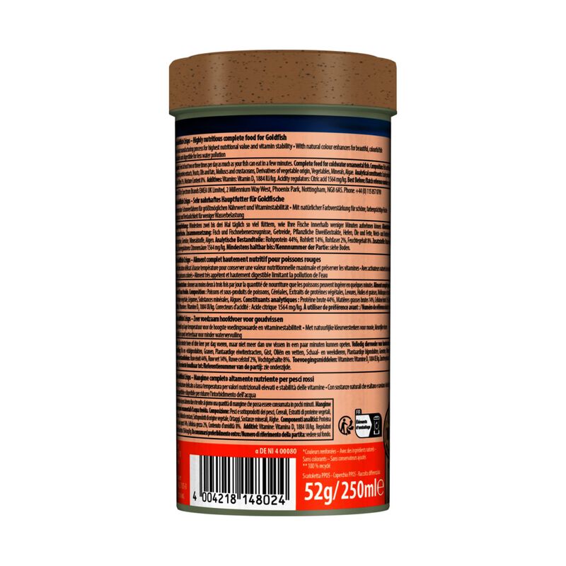 Tetra GoldFish Crisps 250 ML