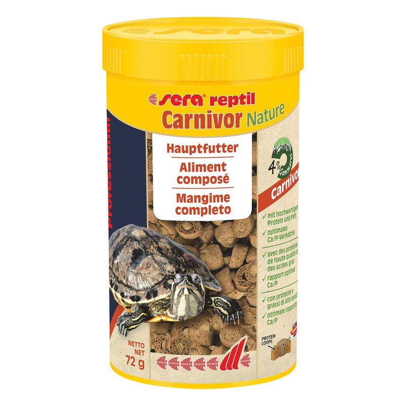 Sera Reptil carnivor 250 ml