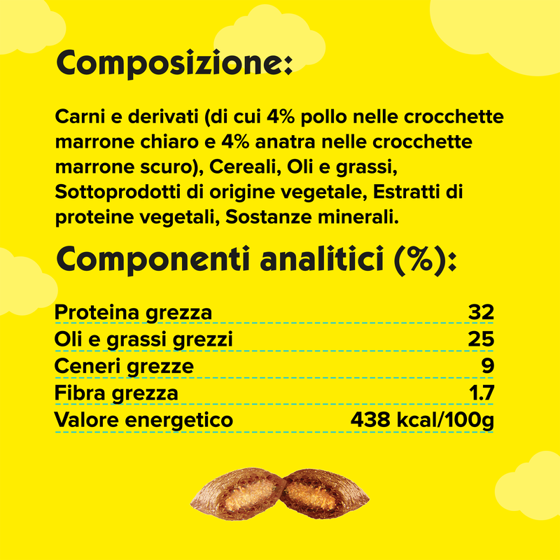 Catisfactions Snack Cat Pollo e Anatra 60 gr
