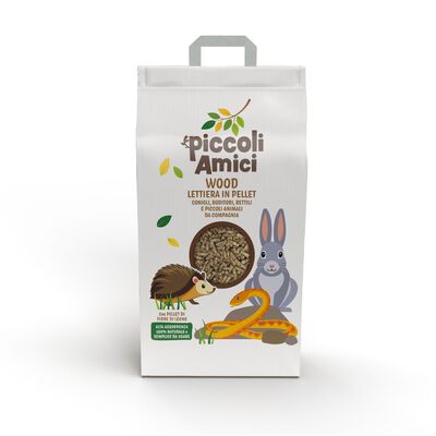 Piccoli Amici Lettiera in Pellet Wood 5 kg
