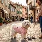 L'Isola dei Tesori Felpa per cani Tg. 45 Rosa
