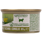 Naturalpet Cat Adult Mousse con Pollo Tacchino e Coniglio 85 gr