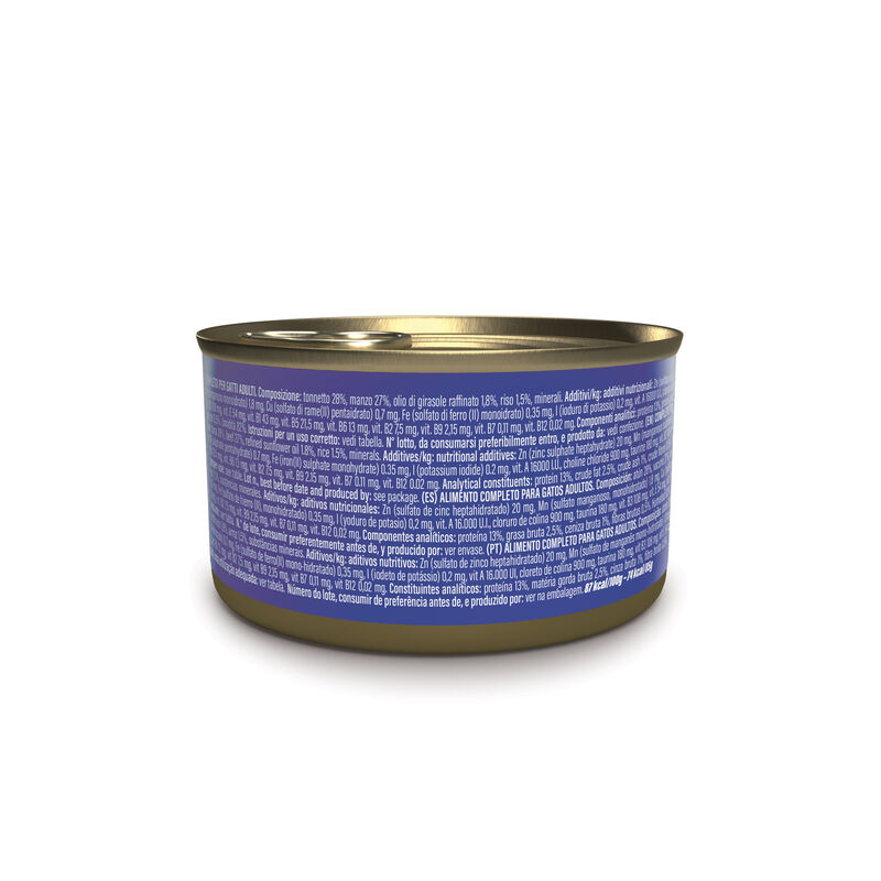 Schesir Cat Adult Tonnetto e Manzo con riso in brodo 85g