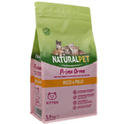 Naturalpet Prime Orme Kitten ricco in Pollo 1,5kg image number 0